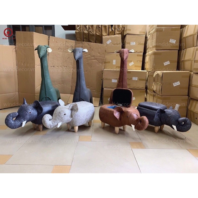 Ghế Đôn Hình Thú | BigBuy360 - bigbuy360.vn