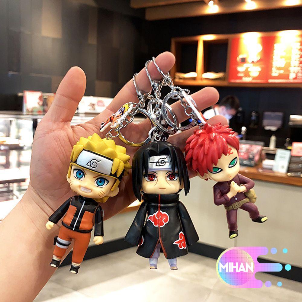 Móc khóa hình nhân vật hoạt hình Naruto Sasuke 3D MIHAN1