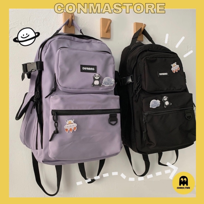 Balo ulzzang siu xinh Difa bag túi hộp cute - Đi học đi chơi tẹt bô 🥰 HÀNG CÓ SẴN XỊN XÒ