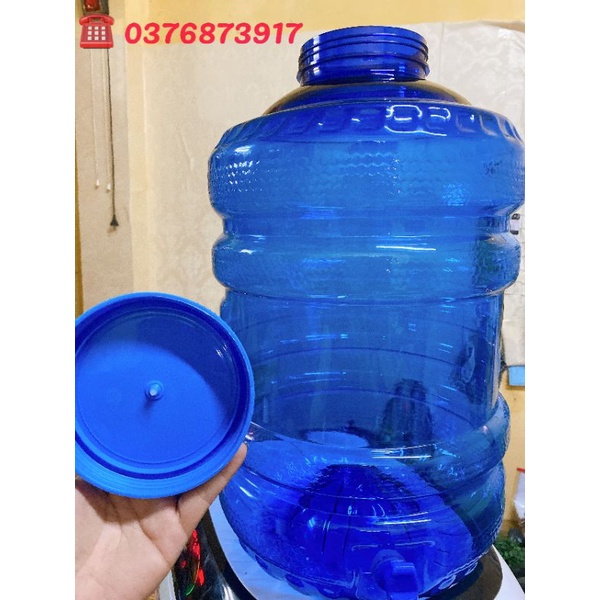 Bình đựng nước 20 lít cổ to có vòi tiện dụng (Nhựa Song Long)