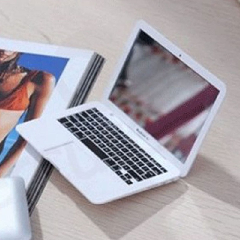 Mô Hình Máy Tính Xách Tay Apple Mini Cho Nhà Búp Bê