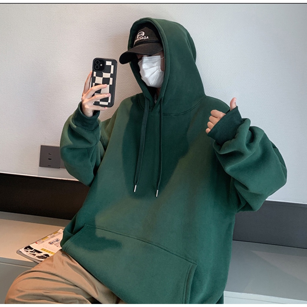 40-105kg Áo khoác Hoodie nỉ Nam Nữ thời trang bigsize Sói Store 3 màu thời trang