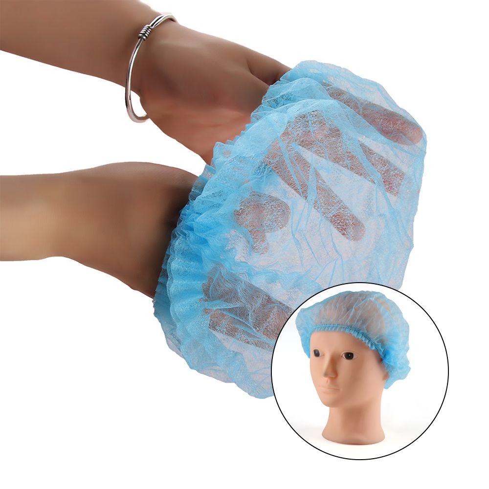 SUSANS 200Pcs Sterile Hair Caps New Disposable Security Protection Catering Hat