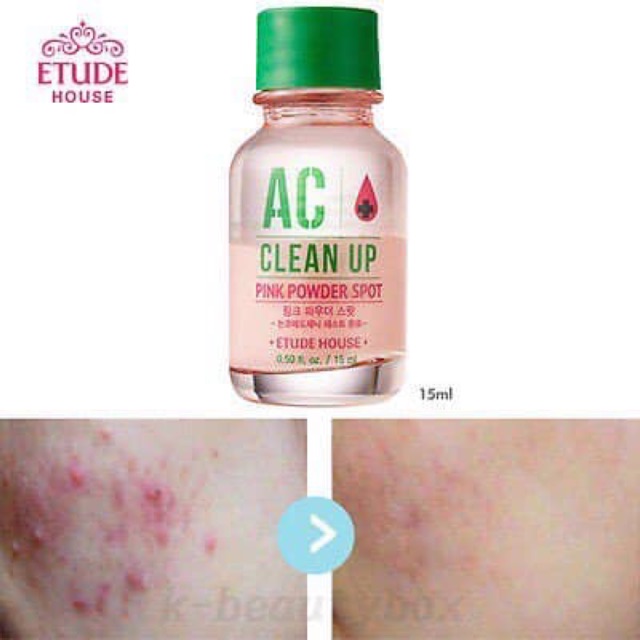 Chấm mụn EH AC CLEAN UP PINK POWDER SPOT