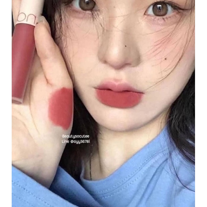 Son Kem Lì Romand Màu Hồng Đất Nude Zero Velvet Tint 16 Burny Nude