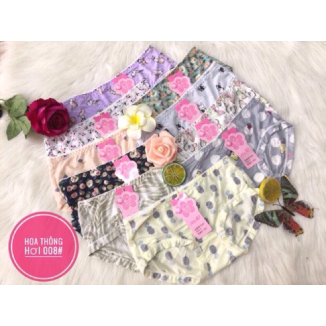 [GIÁ GỐC KO LÃI] Quần lót điều hoà cực mát lạnh- bo viền 42-52kg