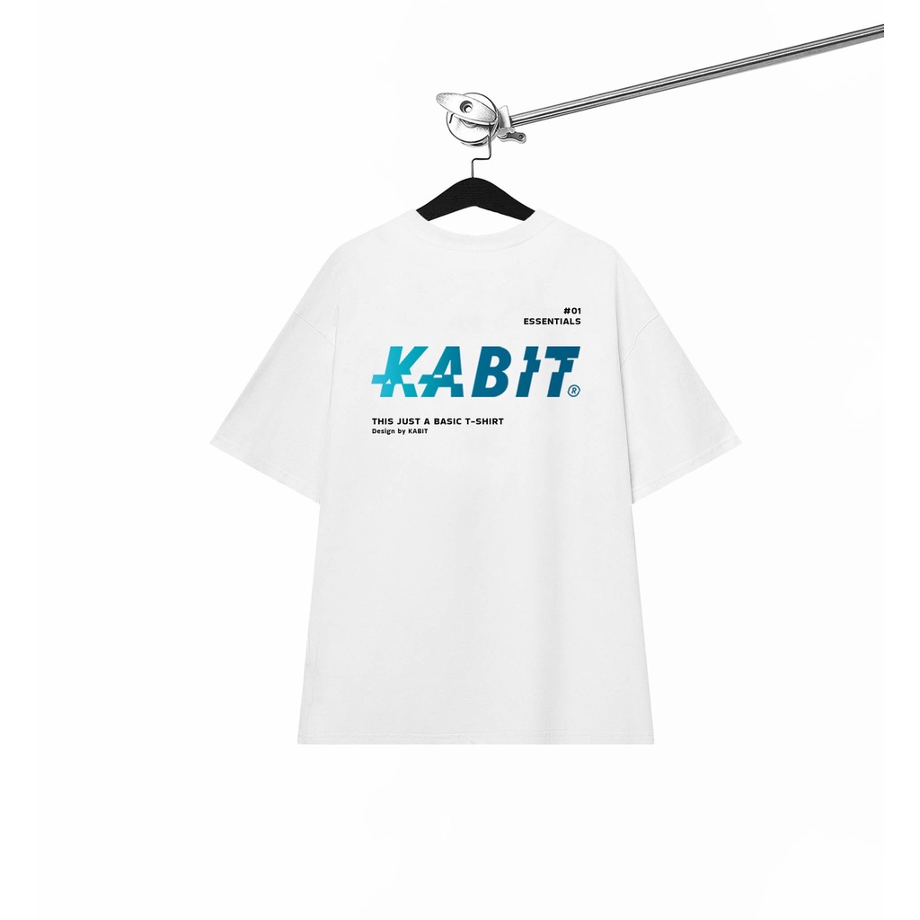 Áo Thun Tay Lỡ Local Brand KABIT OMBRE 2022 Unisex Nam Nữ  - 2 Màu Trắng/Đen
