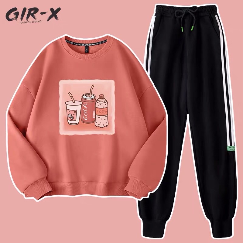 Áo khoác sweater nỉ ngoại coca không nón unisex ulzzang nam nữ