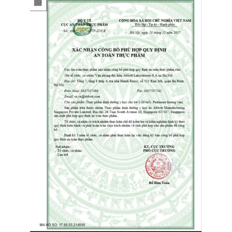 Lốc 6 chai sữa pha sẵn Pediasure Vani 237ml/chai