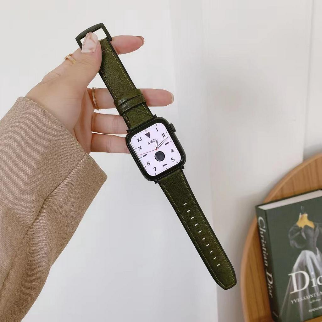 Dây đeo bằng cao su thích hợp cho đồng hồ Apple Watch Se / 6 / 5 / 4 / 3 / 2 / 1 42mm 38mm 40mm 44mm