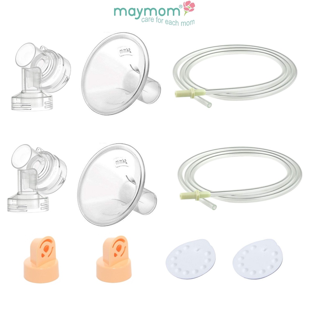 Phụ Kiện Máy Hút Sữa Medela Thương Hiệu Maymom, Tương Thích Máy Pump In Style, Nhiều Lựa Chọn Size Phễu Hút Sữa