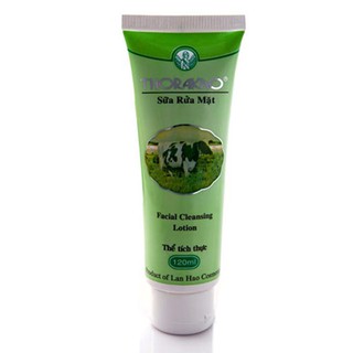 Sữa rửa mặt trắng da tinh chất sữa bò 120g - không hạt thorakao