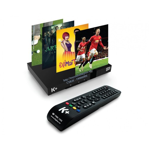 REMOTE ĐIỀU KHIỂN ĐẦU THU K+ HD 2018