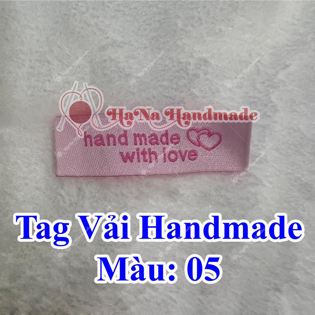 Tag vải handmade 3k/ cái