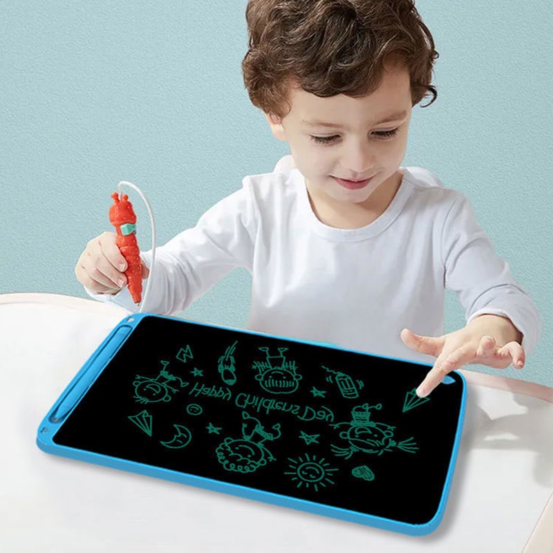 Bảng đen điện tử LCD JIASHI linh động có thể xóa được không bụi có viết/ vẽ graffiti cho bé