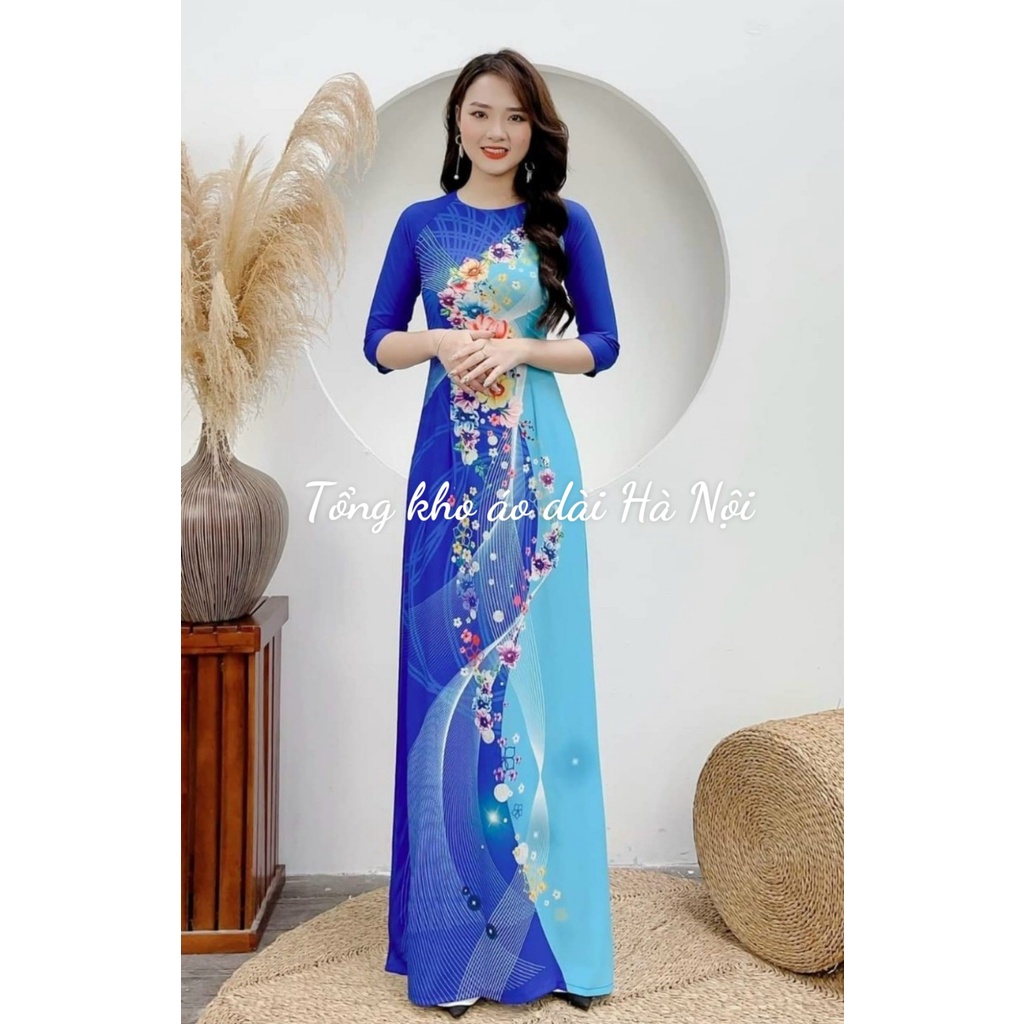 Những mẫu áo dài đẹp, tôn dáng người mặc - Áo Dài Hà Nội