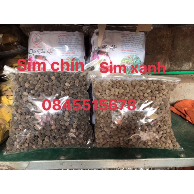 Sim tím chín phơi khô  Ngâm rượu uống thơm ngon, tốt máu và sinh lý