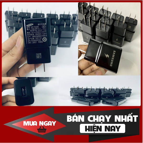 [Sale thả ga] Cục Sạc Nhanh SamSung Zin S10 Chân Dẹp Chính hãng♥Bảo hành 1 năm♥