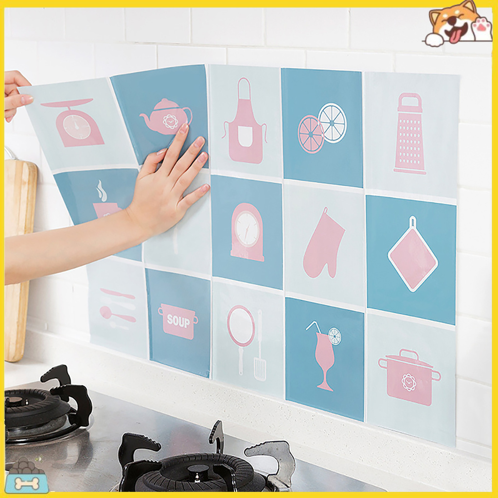 Miếng dán tường chống dầu chịu nhiệt tốt