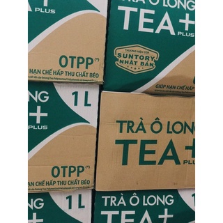Trà Ô Long Tea Plus 1 Lít 12 Chai/Thùng Chang's Food