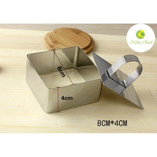 Khuôn ring mouse làm bánh Mouse mini có nắp