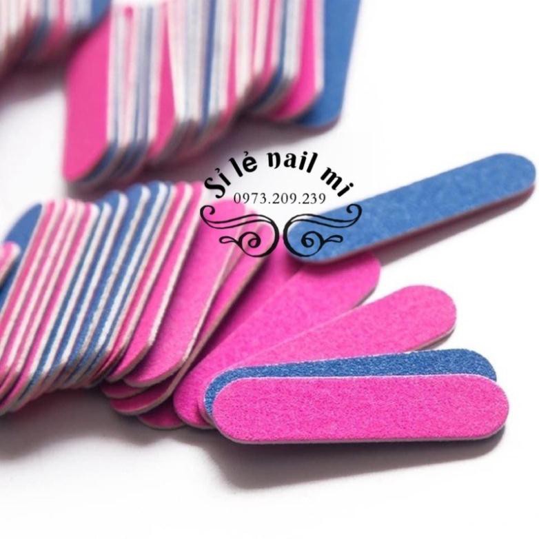 dũa móng tay mini để tặng khách làm nail box