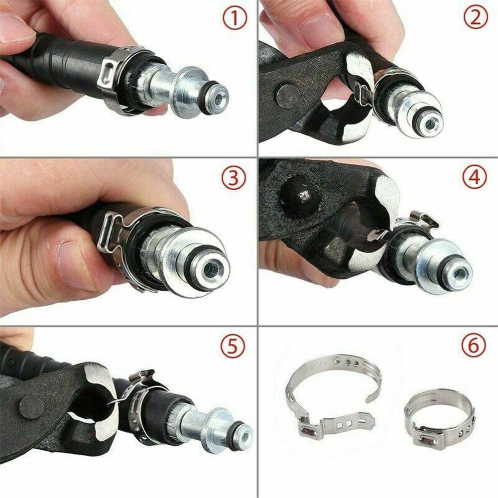 MYRONGVN Hộp 100 / 100 Kẹp Ống Nước Nhiều Màu Sắc