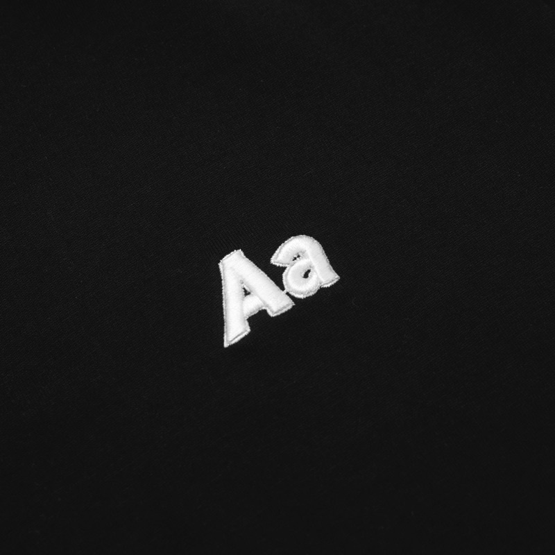 ÁO THUN AA STU IN LOGO RACING - AA STU.® RACING LOGO // BLACK - AASTUDIO