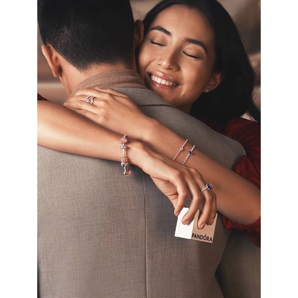 Vòng tay Pandora màu Rose Gold Fullbox