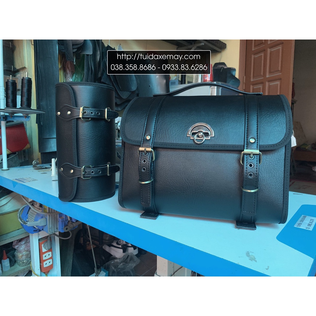 Combo Túi Treo phía Trước và sau baga Xe Vespa