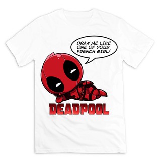 Áo thun nam nữ Mirako Deadpool 01