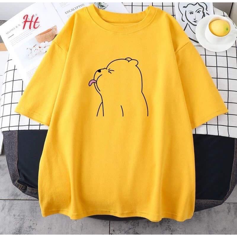 Áo 3D gấu lè lưỡi HT11