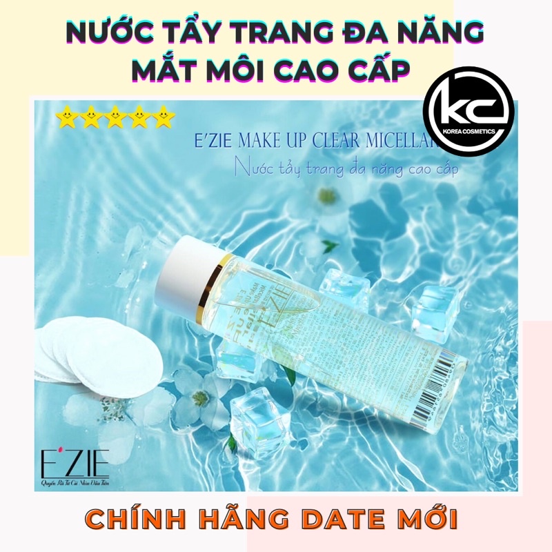NƯỚC TẨY TRANG EZIE TẨY TRANG EZIE Đa Năng Mắt Môi - CAM KẾT CHÍNH HÃNG
