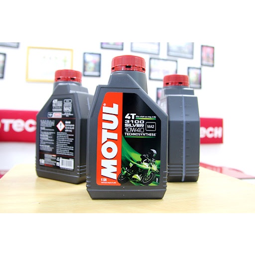 Dầu nhớt Motul Silver 10W40 bán tổng hợp cho xe số