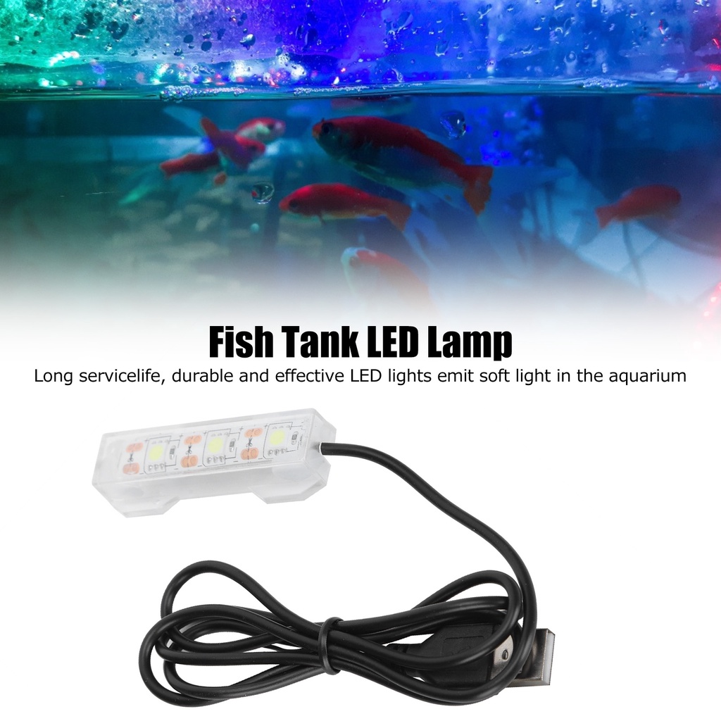 Floorr Đèn LED Mini Trang Trí Bể Cá
