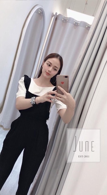 Set bộ yếm cát hàn siêu xinh