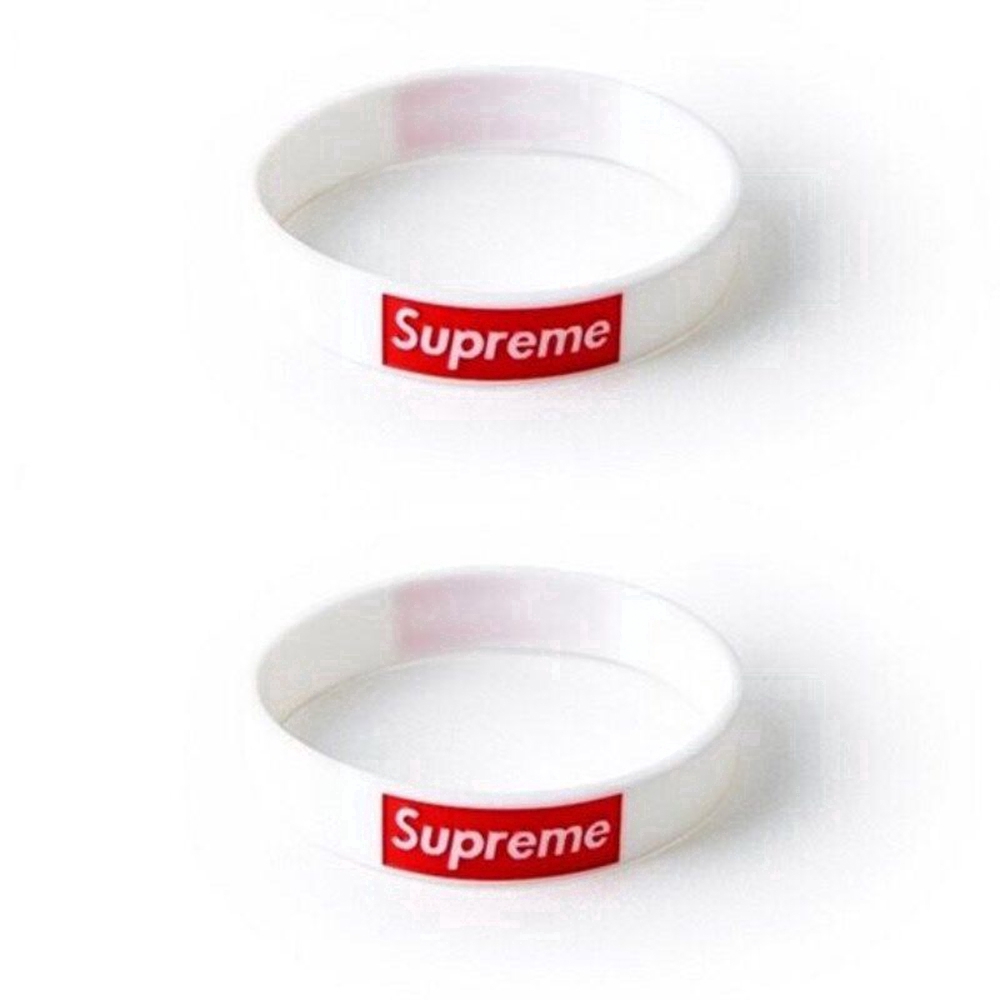 Vòng Tay Silicon Màu Trơn In Chữ Thời Trang