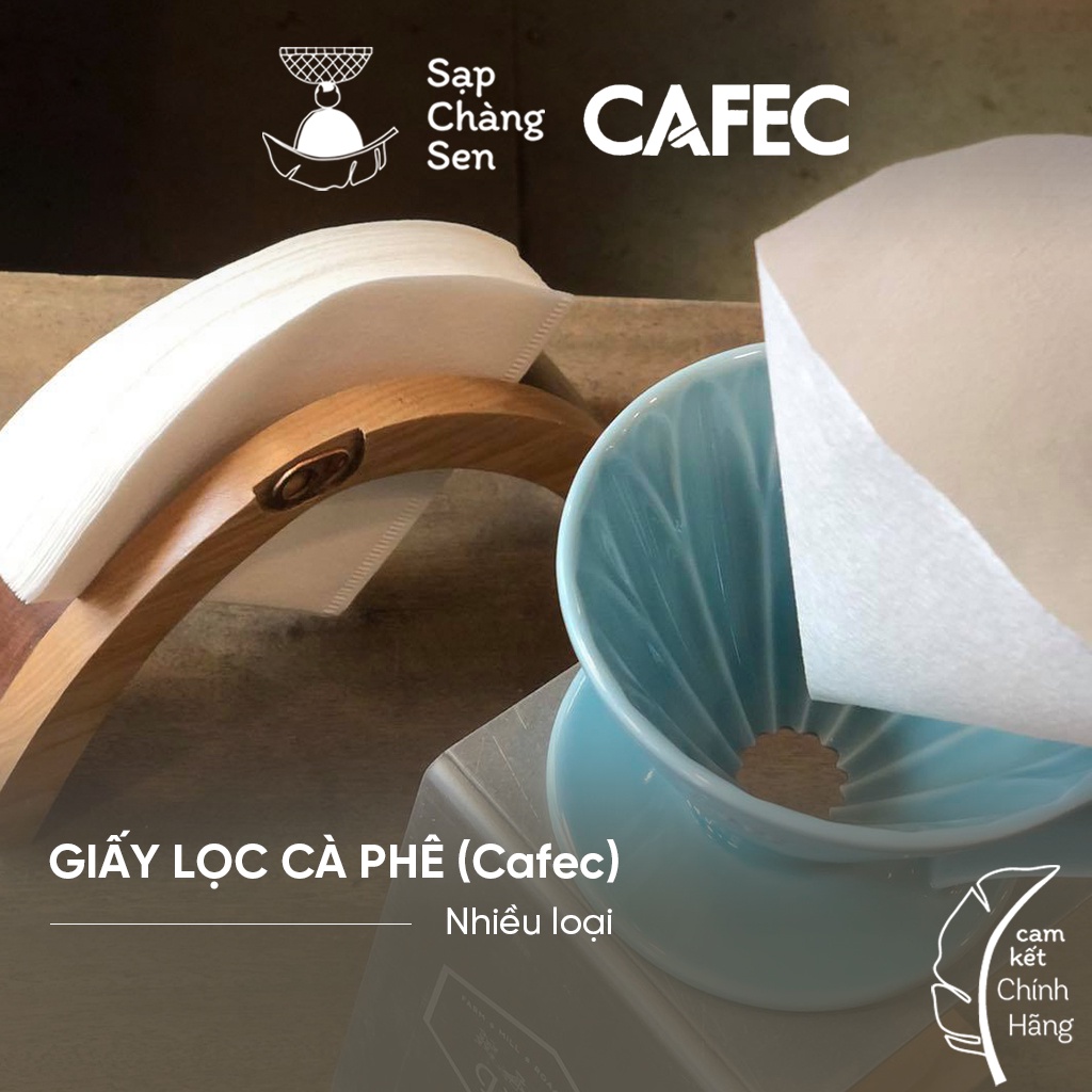 Giấy lọc cà phê (Cafec) - gói 100 tờ