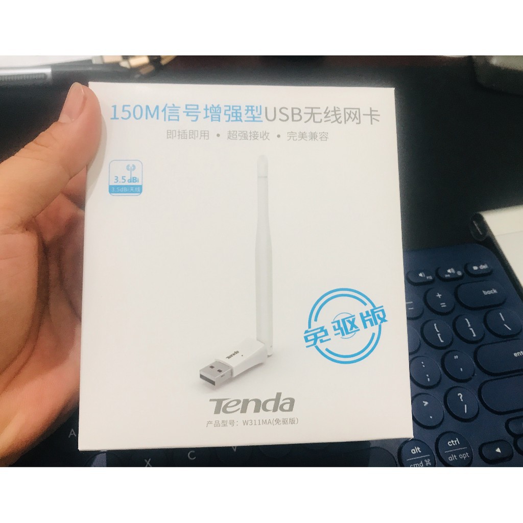 Tenda W311MA - USB Wifi Chuẩn N Tốc Độ 150Mbps & 1 Cáp nối dài USB