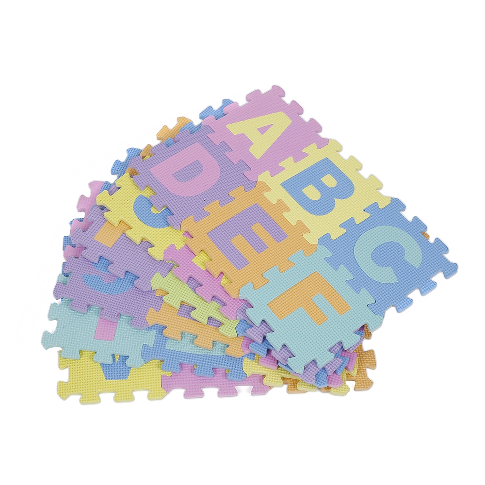 『Prettyhat 』 36 pieces of digital letters baby kid puzzle foam EVA pad shatter-resistant  environmentally