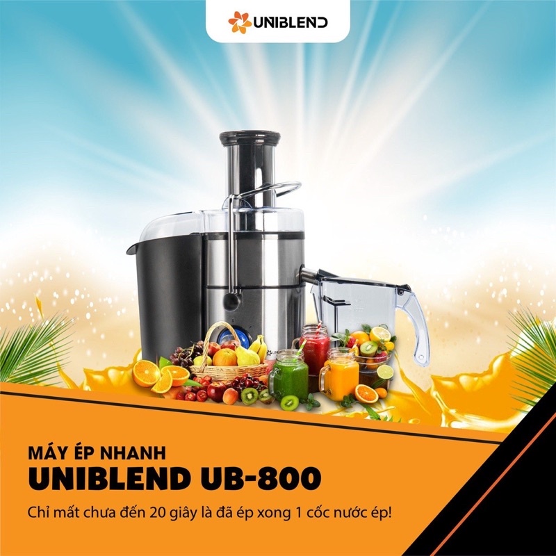 Máy ép nhanh UNIBLEND UB800 SS01
