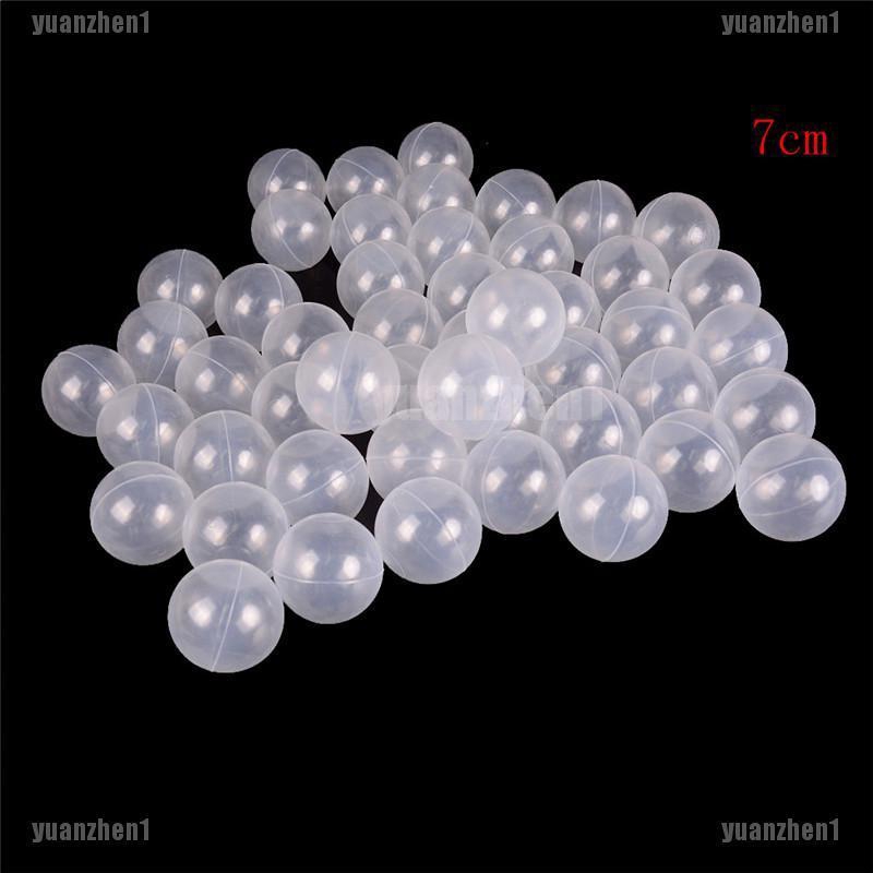 Set 50 Quả Bóng Nhựa Trong Suốt Đồ Chơi Cho Bé