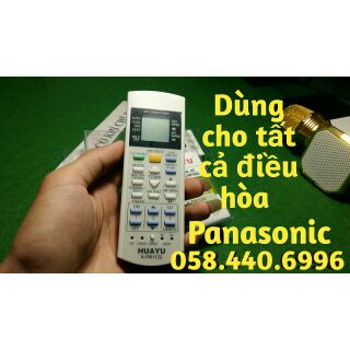 Điều khiển điều hòa panasonic đa năng tương thích tất cả các loại điều hòa