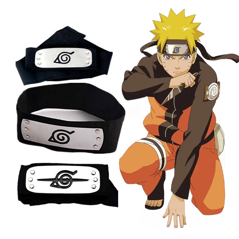 Khăn Choàng Cổ Bằng Thép Không Gỉ Họa Tiết Naruto Độc Đáo