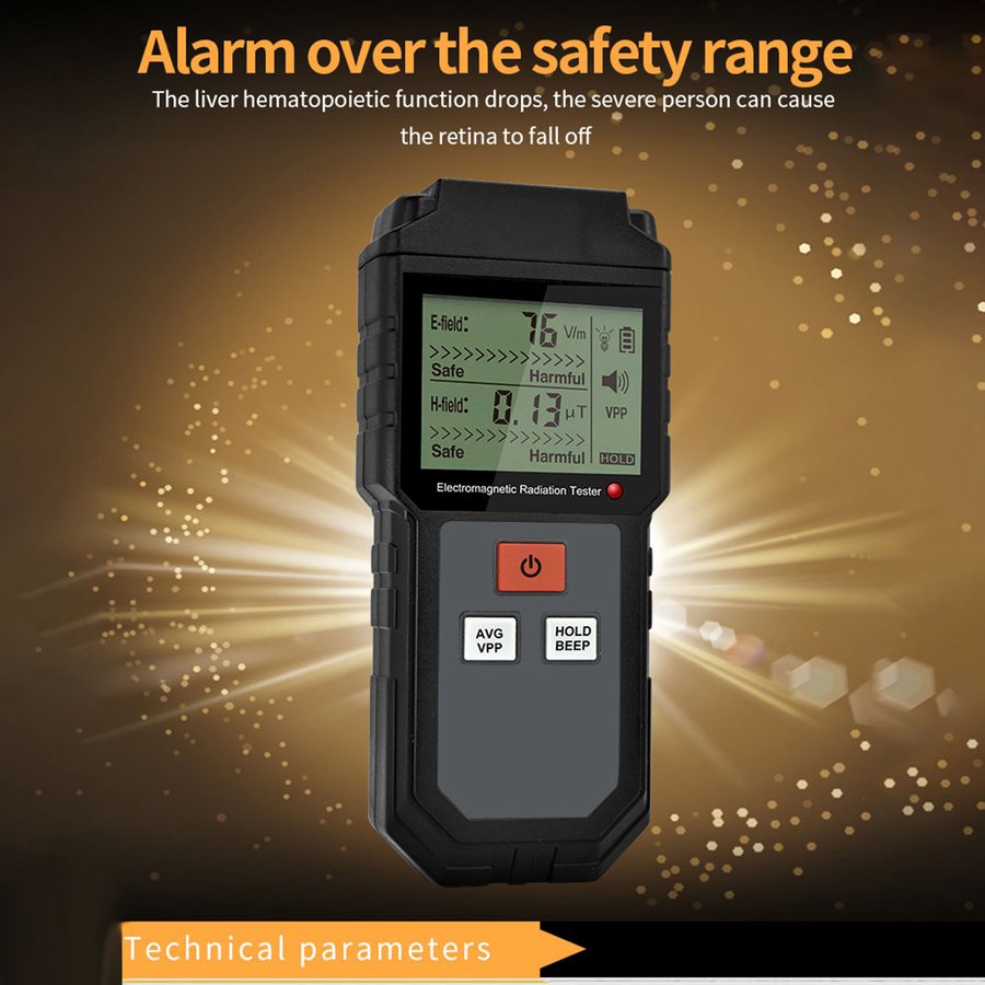 Máy đo bức xạ điện từ EMF ET825 chất lượng cao tiện dụng