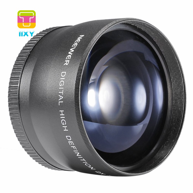 Bộ Chuyển Đổi Ống Kính Tele 58mm 2x Cho Canon Nikon Sony Pentax I2Vn