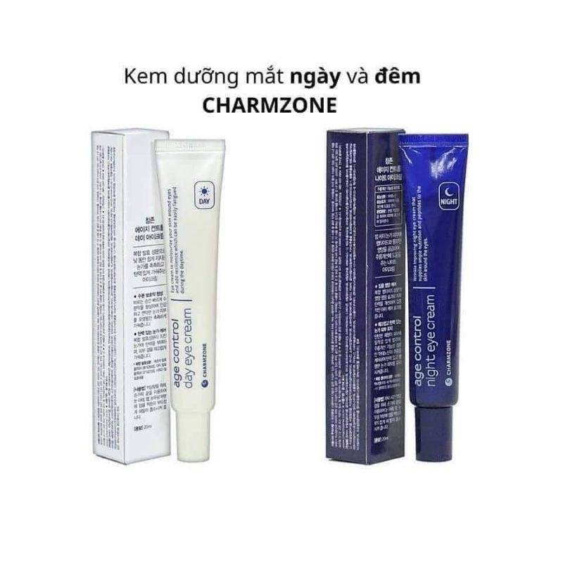 Kem mắt ngày và đêm Charmzone Age Control Day/ Night Eye Cream