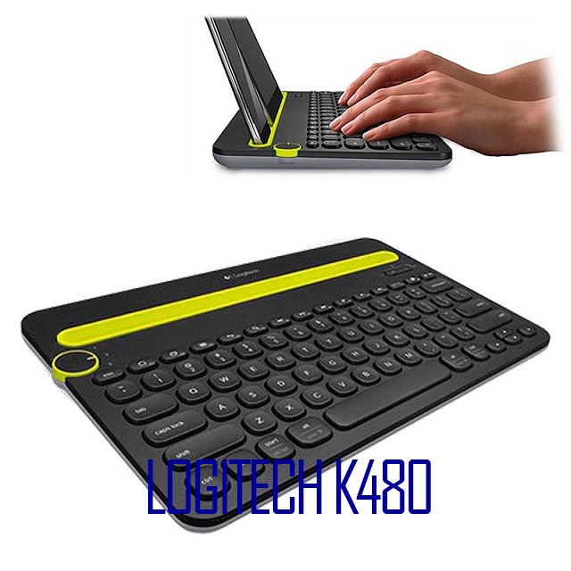 Bàn phím cơ không dây không dây Logitech K480 bluetooth đa thiết bị chính hãng