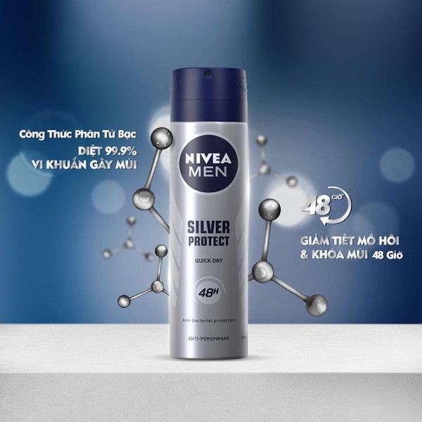 [COCOLUX] Xịt ngăn mùi Nivea Men 150ml