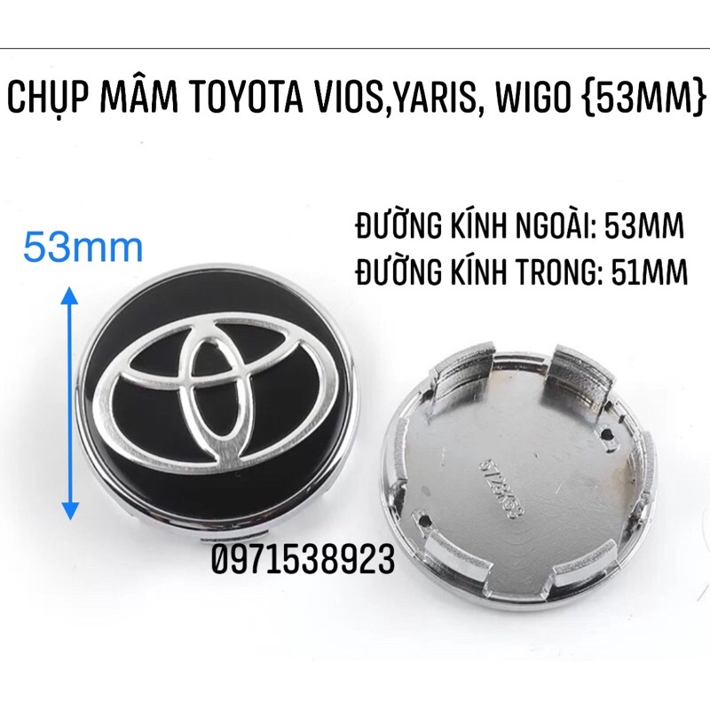 CHỤP MÂM TOYOTA VIOS YARIS WIGO 2018-2021